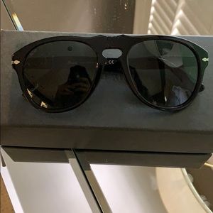 Persol Black Aviators